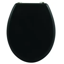 MSV CLÉO MDF-WC-Sitz Mattschwarz