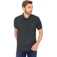 Trigema Poloshirt »TRIGEMA Poloshirt DELUXE Piqué« Trigema anthrazit-melange