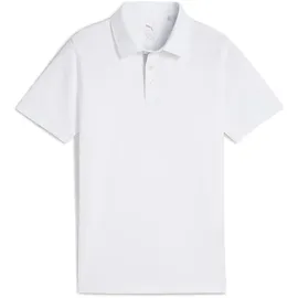 Puma Polo Boys Pure 2.0 weiß