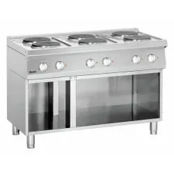 Bartscher Elektroherd 700, B1200, 6PL, UO 286106 , 1 Stück