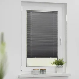 Lichtblick Plissee Haftfix, grau 55 x 130 cm