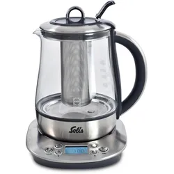 Solis Tee- & Wasserkocher, 1,2 L Volumen, Programmierbare Tee Tasten