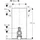 Geberit Monolith Sanitärmodul für Stand-WC, 131003SJ6