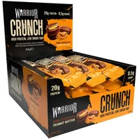 Warrior Crunch Bar dunkle Schokolade Erdnussbutter Riegel 12 bar