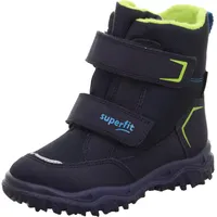 superfit Jungen - Schuhe HUSKY BLAU/HELLGRÜN 8000, 37