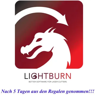 Atomstack LightBurn Software,Core Version Lizenzschlüssel für Laser Graviermaschine-Kompatibel mit den meisten Dioden-Lasergravurmaschinen und-Cu...