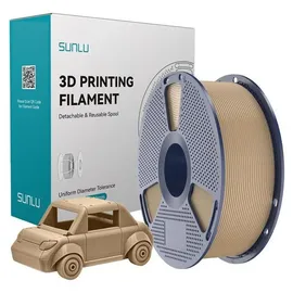 SUNLU PETG Filament, 1,75mm, 1kg - Farbton: Oak