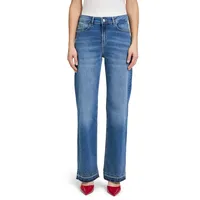 Cartoon Stretch-Jeans mit Strass in blau, | Gr.: 42