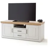 Lomadox & Grandson Oak. nb. mit Kabeldurchlass - b/h/t: 158/63/52cm