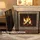 Homcom Kaminschutzgitter, Stahl,