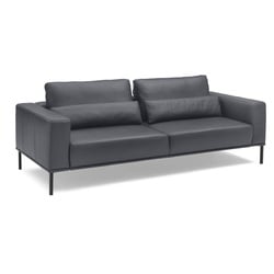 Musterring Sofa XL JustB! PM100 Leder Blau Navy