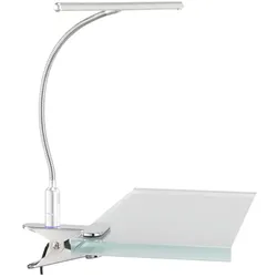 LED-Klemmleuchte, Touchschalter, Orientierungslicht, Schreibtischleuchte