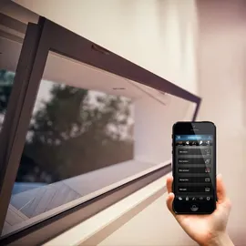 FIBARO Sensor 2 / Z-Wave Plus Türfenster und Temperatursensor,, Dunkelbraun,