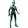 Sonstige Verlage Captain Marvel Actionfigur 18 cm, Grün/Schwarz/Weiß