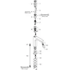 Axor Citterio 160 Einhandmischer (39032000)
