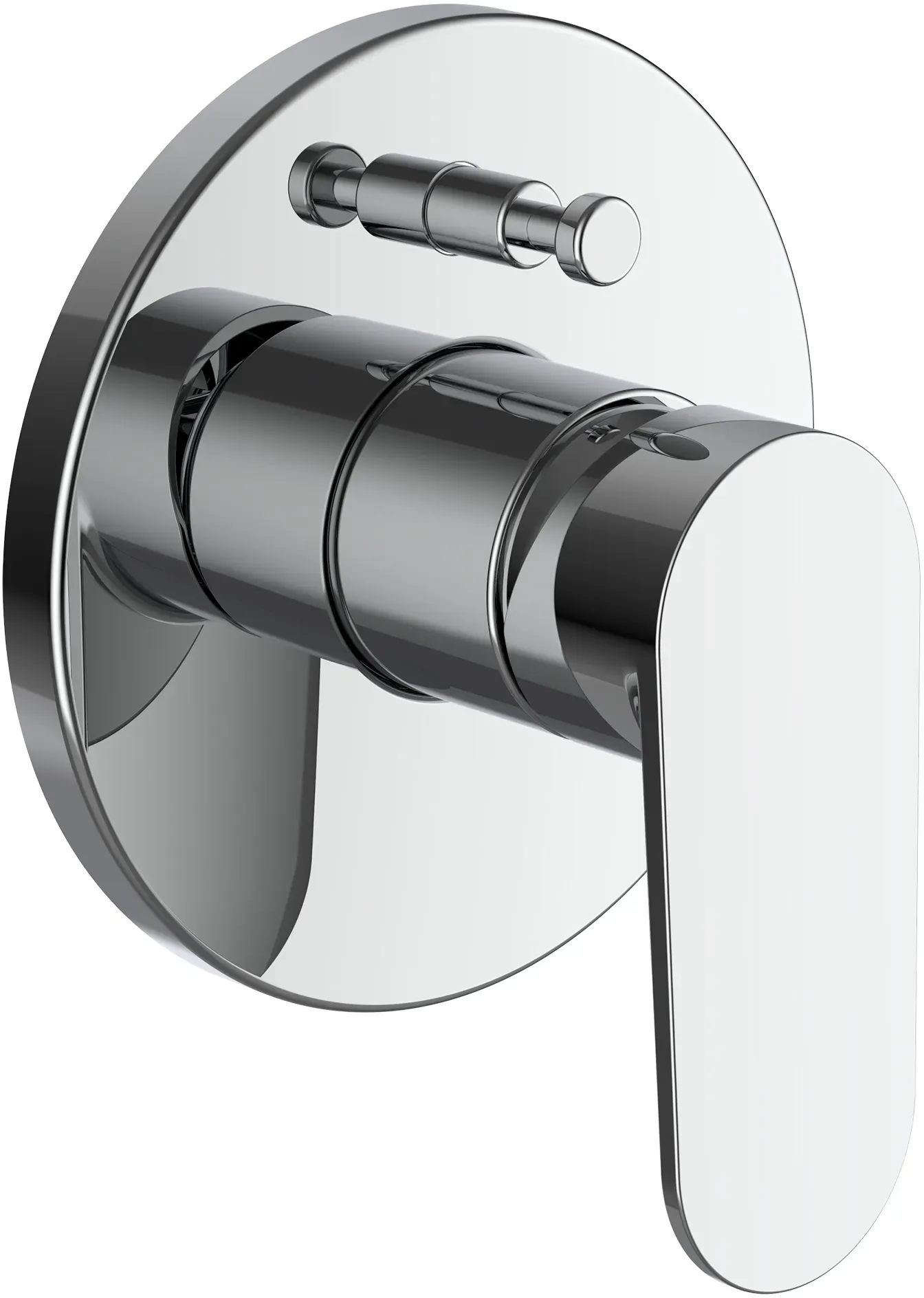 LAUFEN NEJA Wannenmischer, Unterputz, zu Simibox, 2 Mischwasserabgänge, H3215160040001