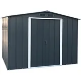 Tepro Metallgerätehaus Eco 8x6 2,62 x 1,82 m anthrazit