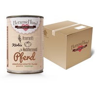 HerzensHund Pferd mit Bio-Gemüse 6 x 800 g