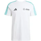 adidas Mercedes-AMG Petronas Formel 1 Team DNA T-Shirt Herren JV5457 - white/black XL