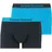Flowing Boxershorts Blau / Schwarz S 2er Pack