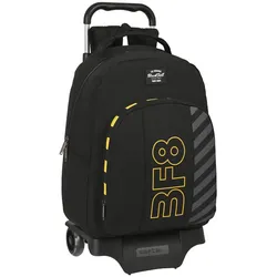 Schulrucksack mit Rädern BlackFit8 Zone Schwarz – Praktisch und bequem für den Schulalltag