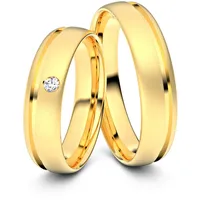 Trauringe Neunkirchen 750er Gelbgold - 7757