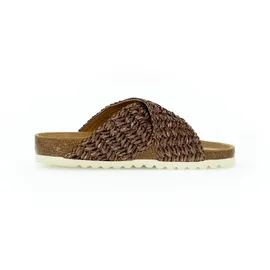 Gabor Pantolette für Damen, braun 37 EU