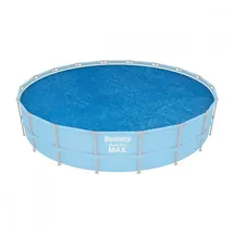 BESTWAY PE-Solarabdeckplane blau Ø 549 cm