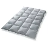 Daunenbettenfabrik Daunendecke Bettdecke Kassettenbett gefüllt mit 80% Daunen 155x220 Garantiert kein Lebendrupf NEU&OVP (155x220 gefüllt mit 1200 gr. 80% Daunen 20% Federn)