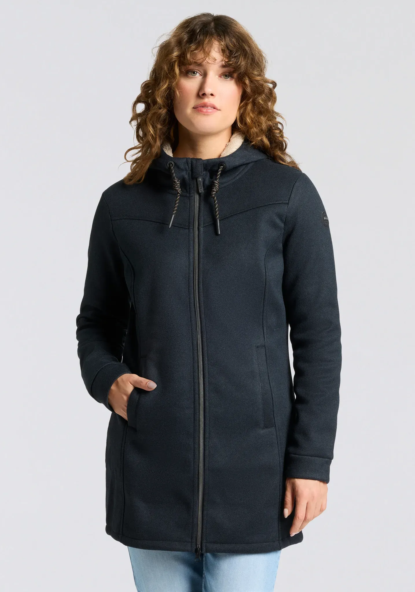 Strickfleecejacke 
