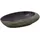 vidaXL Aufsatzwaschbecken Lila und Grau Oval 59x40x14 cm Keramik