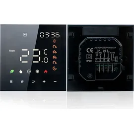 Zoternen Smart Thermostat 3A digital programmierbar LCD-Touchscreen Fußbodenheizung