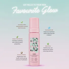 The Fox Tan Selbstbräuner Dark Tropical Mousse 200 ml