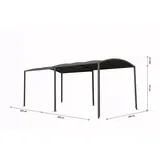 habitat garten Carport 295 x 5,66 m grau