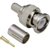 BKL Electronic 0401256/D 0401256/D BNC-Steckverbinder Stecker, gerade 50Ω 1St.