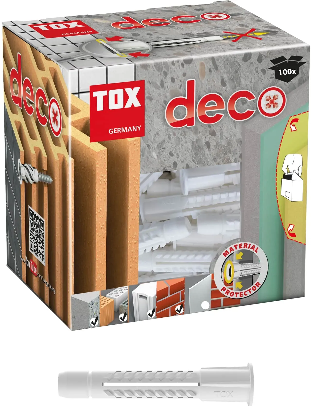 Preisvergleich Produktbild TOX Allzweckdübel Deco 6x28 mm