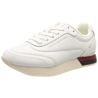 Tommy Hilfiger Damen Runner Sneaker Sportschuhe, Weiß (White), 41 EU