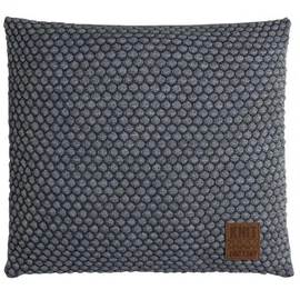 Knit Factory Juul Kissen 50 x 50 cm Anthrazit