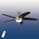 Westinghouse Bendan 132 cm Deckenventilator wenge mit Licht inkl. Fernbedienung