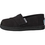 TOMS Unisex Kinder Alpargata Flache Slipper, SCHWARZ, 27 EU