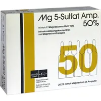 Drossapharm MG 5 Sulfat 50% Infusionslösungskonzentrat