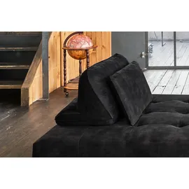 KAWOLA Schlafsofa Wiolo Velvet anthrazit