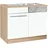 kochstation Spülenschrank KS-Eton 110 x 60 x 85 cm Weiß