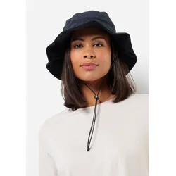 Sonnenhut JACK WOLFSKIN "MESH HAT", Damen, Gr. M, blau (night, blau), Materialmix, Hüte