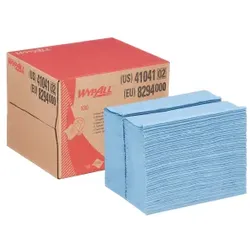 WYPALL* X80 Brag Box Wischtücher, blau, Für anspruchsvolle Pflege- und Reinigungsvorgänge in der industriellen Fertigung, 1 Karton = 160 Tücher