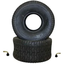 Citomerx Rasenmäherreifen 20x10-8 TL, Radial, schlauchlos, V3502 Rasenprofil, 86 (530 kg), 90° Winkel-Ventil mit 'Snap In' Dichtung, für Rasenmähertraktor, Rasenmäher, Aufsitzmäher