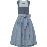 Country Line Dirndl Midi Dirndl blau 44