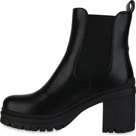 VAN HILL Chelsea Boots in Schwarz