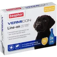 beaphar® VERMICON Line-On pour chiots Pipette(S) Unidose(S) 3x1,5 ml