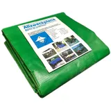 Aquagart Gewebeplane 150g 3m x 5m Abdeckplane Bootsplane Allzweckplane Plane